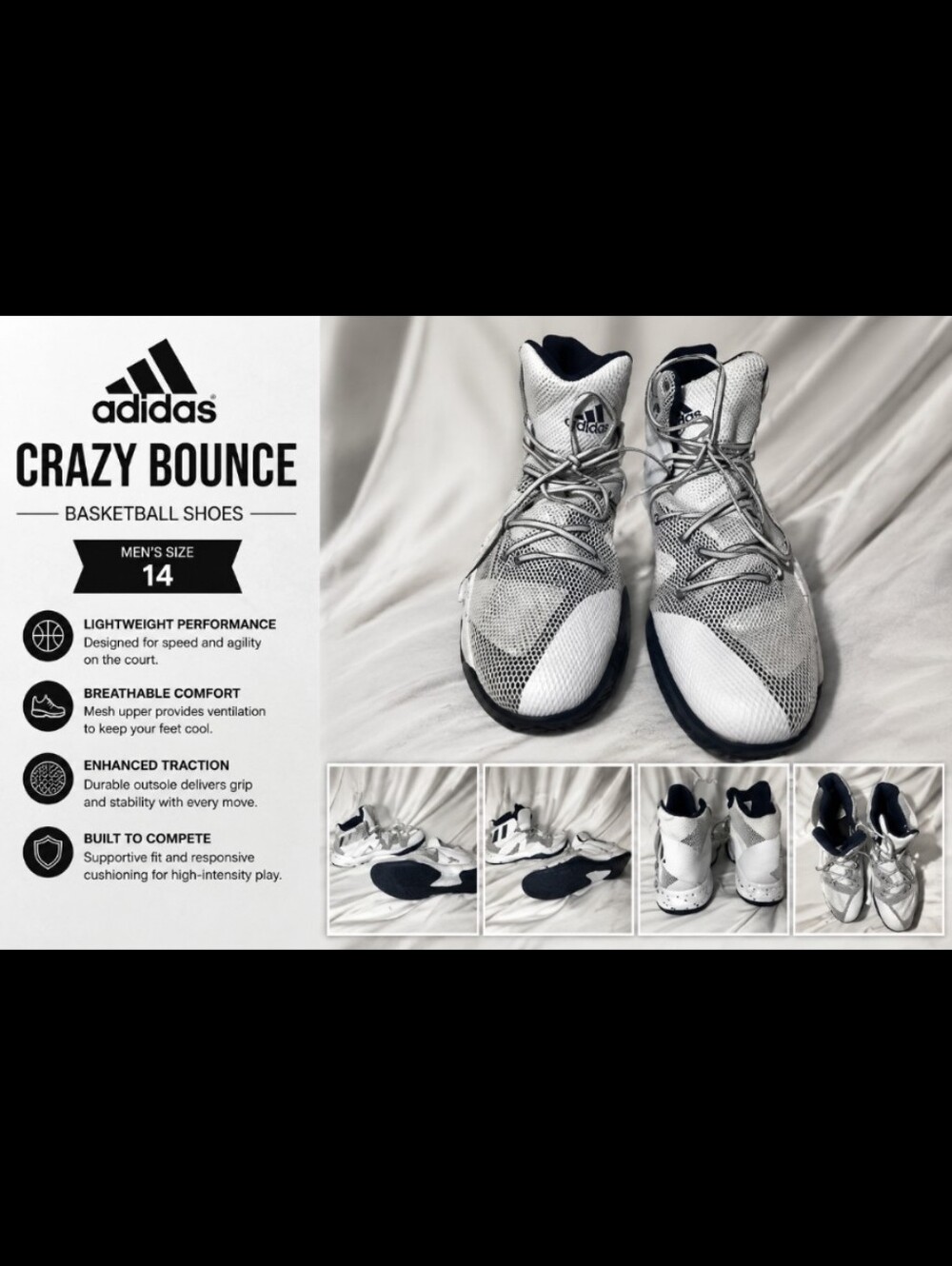 ADIDAS CRAZY BOUNCE Basketball Shoe